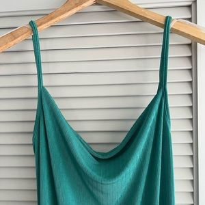 Free People Teal Knit Dress SZ Small